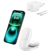 Image de Belkin UltraCharge 25 W Qi2 Magn Charge 2 en 1 WIZ039kqWH