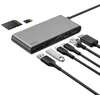 Image de Belkin Connect Hub USB C à 8 ports, prend en charge les écrans avec des résolutions jusqu'à 4K à 60 Hz, fonctionne avec Mac, Windows et Chromebook, 100 W PD avec transferts de données de 10 Gbps et