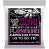 Image de Ernie Ball 2817 Power Slinky Flatwound Short Scale 55-110 snarenset voor basgitaar