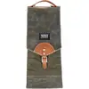 Image de Tackle Waxed Canvas Compact Forest Green drumstokkentas
