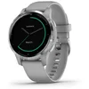 Image de Garmin - Vívoactive 4S - Montre connectée GPS Multi-sports & Santé - Entraînements Personnalisés - Musique au poignet, Garmin Pay - Autonomie Longue Durée - Cadran 45 mm - Powder Grey/Stainless