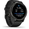 Image de Garmin Venu 2 - Montre connectée GPS multisports avec écran AMOLED, autonomie longue durée (11 jours)   Gray avec bracelet noir - Boîtier 45 mm