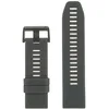 Image de Garmin QuickFit Bracelet de montre 26 mm, silicone gris ardoise, (010-12864-20)