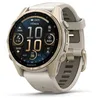 Image de Garmin Fenix 8 43 mm, AMOLED, Saphir, weiches Gold mit Nebelgrau/Dunkelsandstein, Silikonband