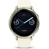 Image de Montre sport GARMIN Venu 4 Beige/Lunar Or Silicone ivoir41mm