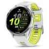 Image de Garmin® Forerunner 970 Montre intelligente GPS de course et de triathlon avec écran AMOLED intégré et boîtier en titane et bande jaune