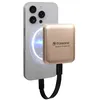 Image de Transcend TS1TESD420G SSD portable 1 To (compatible avec iPhone MagSafe) USB haute vitesse 20 Gbit/s max 2 000 Mo/s 4K ProRes Shooting, doré
