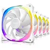 Image de Antec Fusion ARGB Lot de 5 ventilateurs de boîtier avec contrôleur ARGB Blanc 120 mm