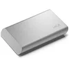 Image de LaCie Portable SSD 2 To, SSD externe, USB-C, USB 3.2 de 2e génération, Compatible Iphone 15 Pro, vitesses pouvant atteindre 1 050 Mo/s, Moon Silver, avec les services Rescue (STKS2000400)