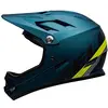Image de Bell Unisexe - Adulte Sanction Casque de vélo VTT, Bleu mat/hi-viz, S | 52-54 cm