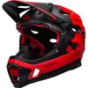 Image de BELL Super DH MIPS Casque de vélo Mixte, Rouge/Noir Mat, S | 52-56cm