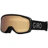 Image de Giro Moxie Lunettes de neige pour femme   Noir clair   Verres ambrés dorés/jaunes   Monture moyenne
