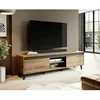 Image de BB Loisir Meuble TV 170x49x38 cm Chêne Wotan NORDIS II Meuble Hi-FI Luxueux sideboeard Commode sur Pied