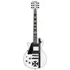 Image de ESP LTD Iron Cross Snow White LH James Hetfield Signature linkshandige elektrische gitaar met koffer