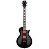 Image de ESP LTD GH-600 Black Gary Holt Signature elektrische gitaar met koffer