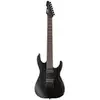 Image de ESP LTD Alex Wade Signature AW-7 Baritone Open Grain Black Satin 7-snarige elektrische gitaar met koffer