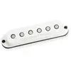 Image de Seymour Duncan SSL-6 - Custom Flat Strat Pickup - White Cap elektrische gitaar-element