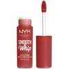 Image de NYX Professional Makeup Rouge à Lèvres Crème Mat Smooth Whip, Couleur Vive, Texture Crème Fouettée, Formule Vegan, Teinte : Parfait (05)