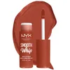 Image de NYX Professional Makeup Rouge à lèvres liquide, crème à lèvres mate, nuances ultra vives, beurre de karité et de cacao, fouet lisse, teinte : fausse fourrure