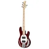 Image de Sterling by Music Man Guitare basse 4 cordes, droite, rouge pomme bonbon (RAY4HH-CAR-M1)