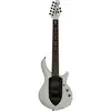 Image de Sterling by Music Man John Petrucci Signature Majesty MAJ170 Chalk Grey 7-snarige elektrische gitaar met deluxe gigbag