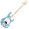 Image de Sterling By Musicman StingRay RAY4 Chopper Blue - Basse 4 cordes