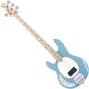 Image de Sterling By Musicman StingRay RAY4 Chopper Blue - Basse 4 cordes gaucher