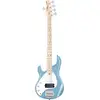Image de Sterling by Music Man Stingray Ray 5 Chopper Blue LH linkshandige 5-snarige elektrische basgitaar