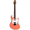 Image de Sterling by Music Man Fluff Artist Series StingRay Rula Thumb Red elektrische gitaar
