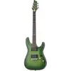 Image de Schecter C-1 Platinum Satin Green Burst elektrische gitaar
