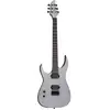Image de Schecter Signature Keith Merrow KM-6 MKIII Legacy elektrische gitaar, linkshandig, Transparent White Satin