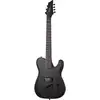 Image de Schecter PT-7 MS Black Ops elektrische gitaar Satin Black Open Pore