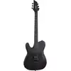 Image de Schecter PT Black Ops LH elektrische gitaar Satin Black Open Pore (linkshandig)