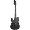Image de Schecter PT-7 MS Black Ops LH elektrische gitaar Satin Black Open Pore (linkshandig)
