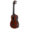 Image de Kala U-Bass Exotic Mahogany linkshandige elektrisch-akoestische bas ukelele met gigbag
