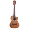 Image de Kala KA-SMH-TG-CE Ukulélé ténor en acajou brillant avec pan coupé, égaliseur et étui (UC-T), Instrument de Musique