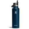 Image de Hydro Flask 21 Oz Standard Flex Straw Cap Thermosfles Indigo 621 ml