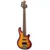 Image de Lakland Skyline 55-02 Deluxe Cherry Sunburst Satin Quilted Maple Top 5-snarige elektrische basgitaar