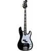 Image de Lakland Skyline 44-64 Custom Black Gloss elektrische basgitaar