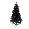 Image de Perfect Holiday (PVC-4BLK) Sapin de Noël canadien de 1,2 m, 291 pointes, diamètre 76,2 cm, avec support en métal, Noir