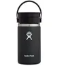 Image de Hydro Flask Bouteille d'isolation 12 Oz Wide Flex Sip Lid Noir