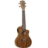 Image de Tanglewood® »TIARE - TWT-12E« Ukulélé Concert - Ovangkol - EQ/Cutaway - Finition Satinée - Rosette Tribal découpé au laser - Gig Bag