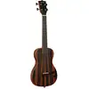 Image de Kala Solid Body Electric Striped Ebony Tenor elektrische ukelele met gigbag