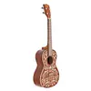 Image de Kala Mandy Harvey KALA-LTP-MH Kit de démarrage pour ukulélé ténor Apprendre à jouer Signature Series Acajou satiné