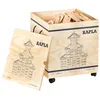 Image de KAPLA Pack 1000 planchettes Nature dans Un Coffre en Bois, Jouet en Bois, Jeu de Construction, dès 2 Ans