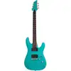 Image de Schecter C-6 Deluxe Satin Aqua elektrische gitaar
