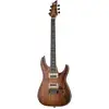 Image de Schecter C-1 Exotic Spalted Maple Satin Natural Vintage Burst elektrische gitaar