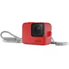 Image de Etui GOPRO Sleeve + Lanyard Hero8 Firecracker Red