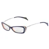 Image de Alexander McQueen Cadre AMQ 4163_W0C (52 mm) bleu