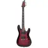 Image de Schecter Demon 6 Crimson Red Burst elektrische gitaar